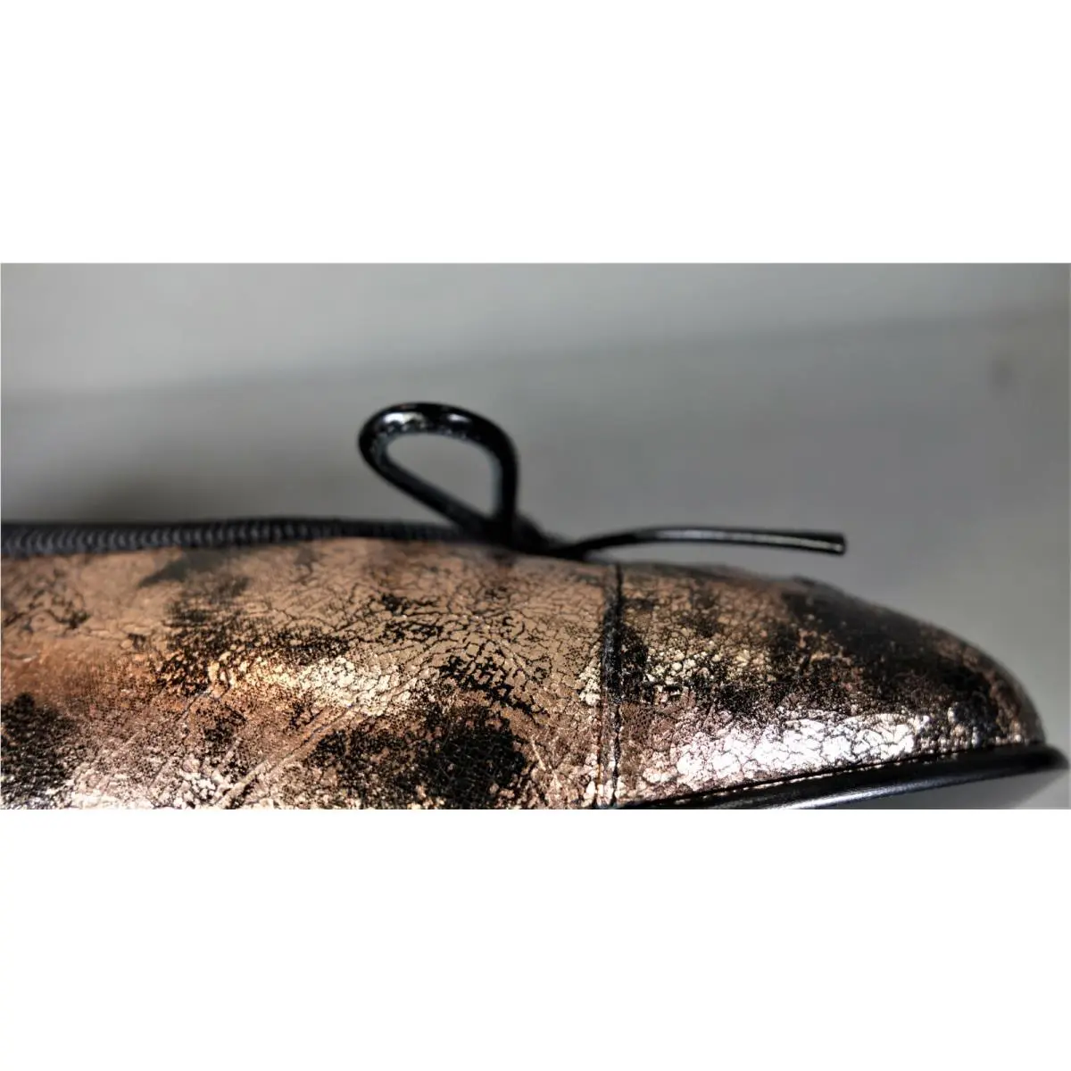 Chanel shoes - Chanel Ballerina - Ballerina - Multicolor, s: Black & Bronze (UPC: 3572642848823) 7