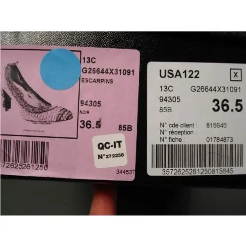 Chanel shoes - Chanel pumps - pumps - Black, Manufacturer: Noir (UPC: 3572625261250) 7