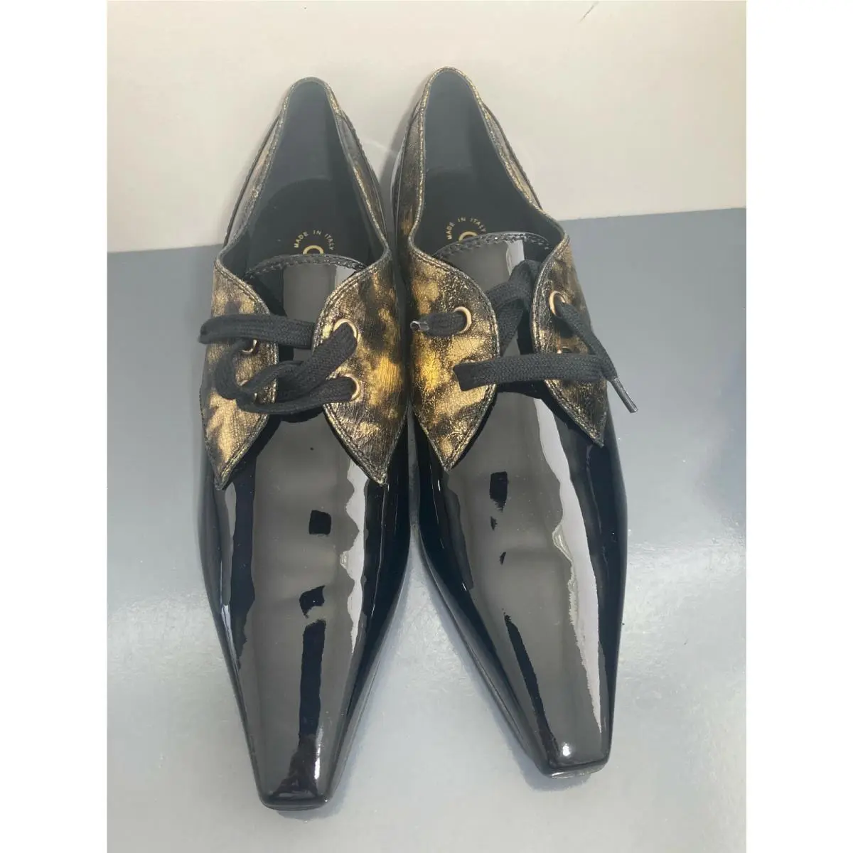 Chanel shoes - 18K - Black / Gold (UPC: 3572642867282) 2