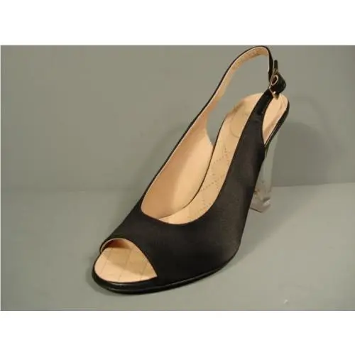 Chanel shoes - Chanel sandals slingback pumps - sandals slingback pumps - Black (UPC: 452537261094) 5