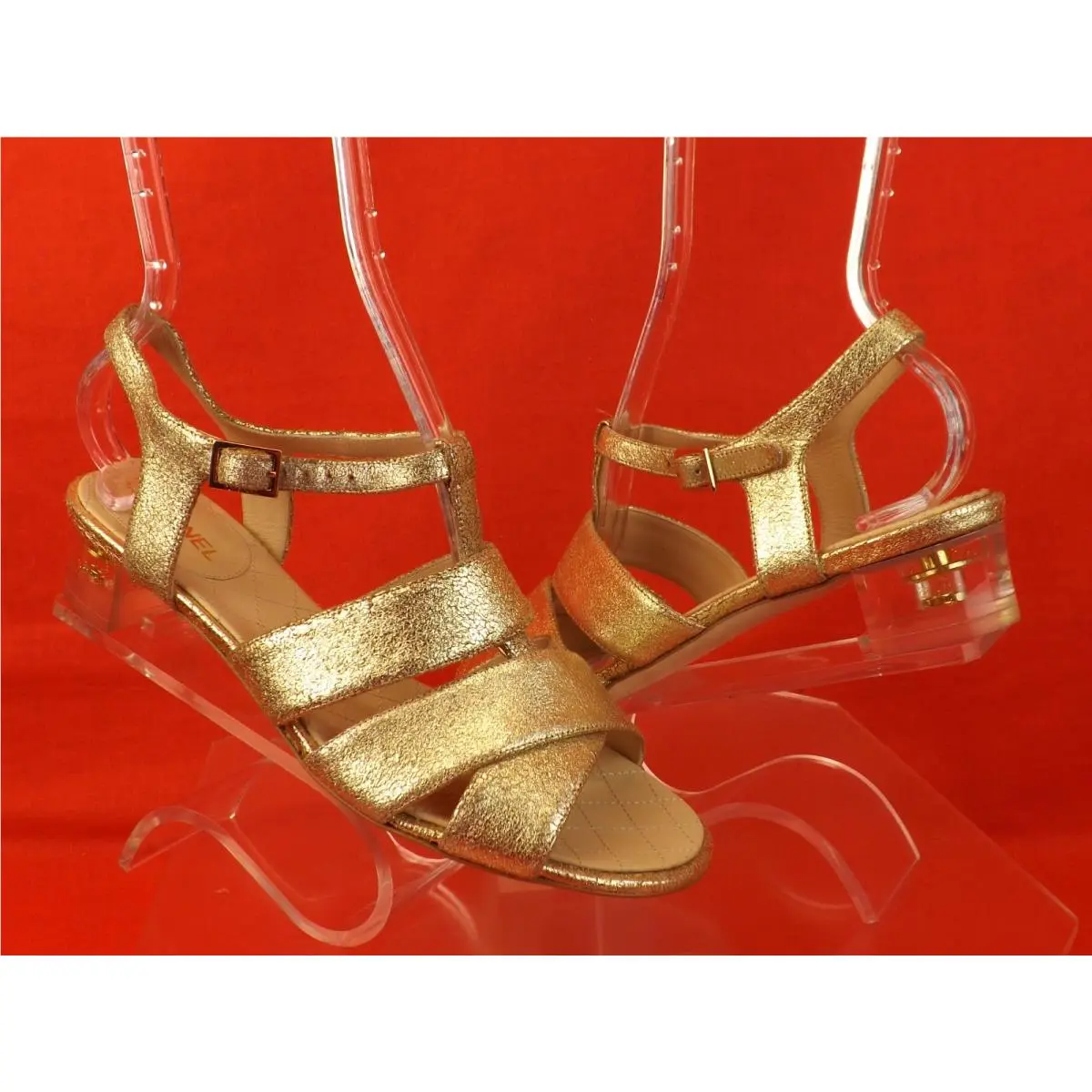 Chanel shoes - G30585X02348 - G30585X02348 - Metallic Gold (UPC: 3572632956958) 2