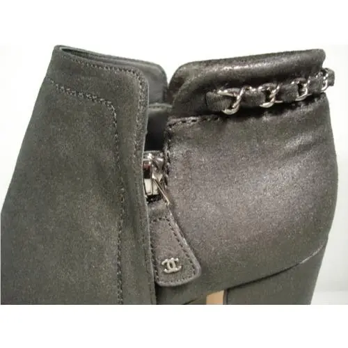 Chanel shoes - Ankle Boot - Ankle Boot - Black (UPC: 3572632306708) 2