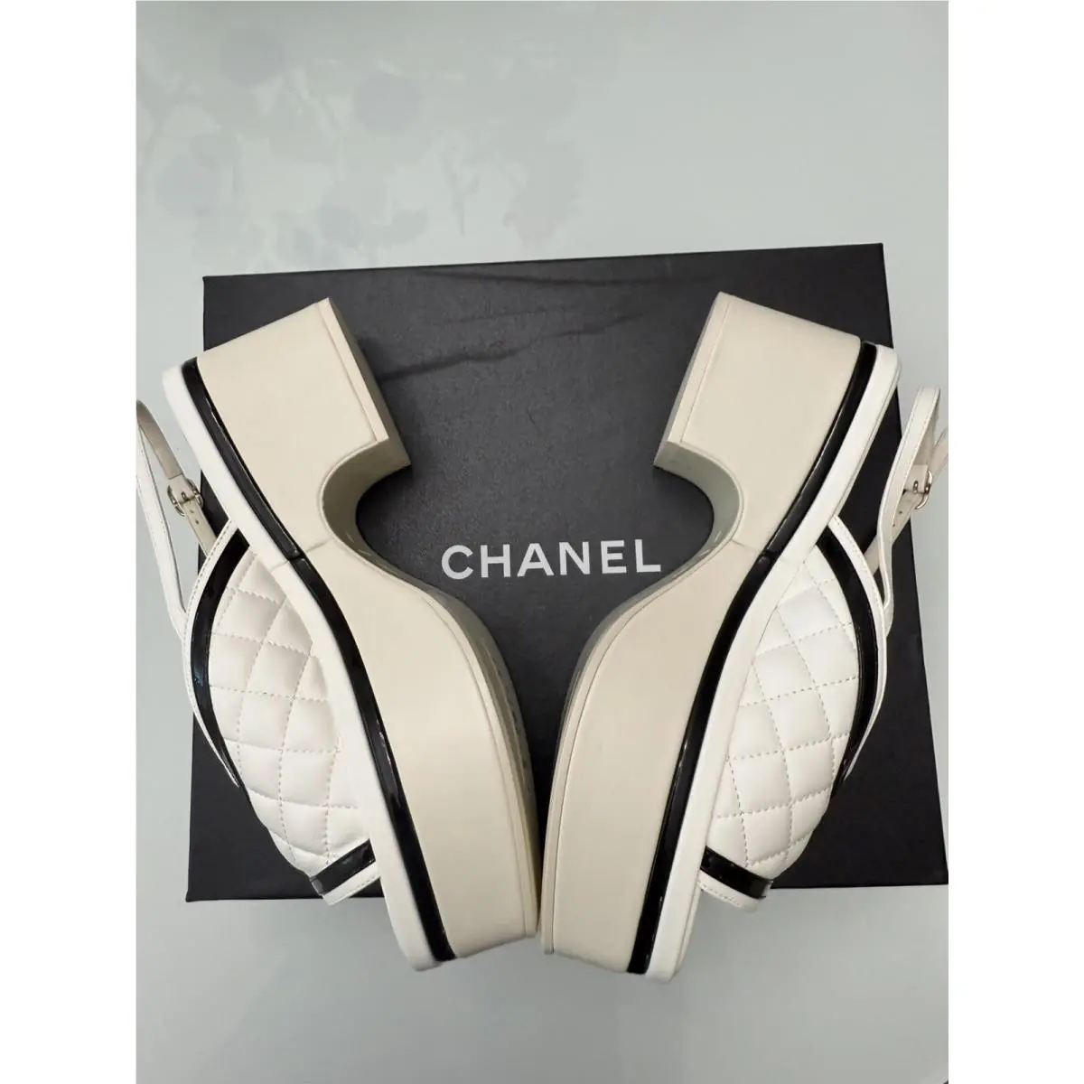 Chanel shoes - Open Toe - Open Toe - Black & White 4