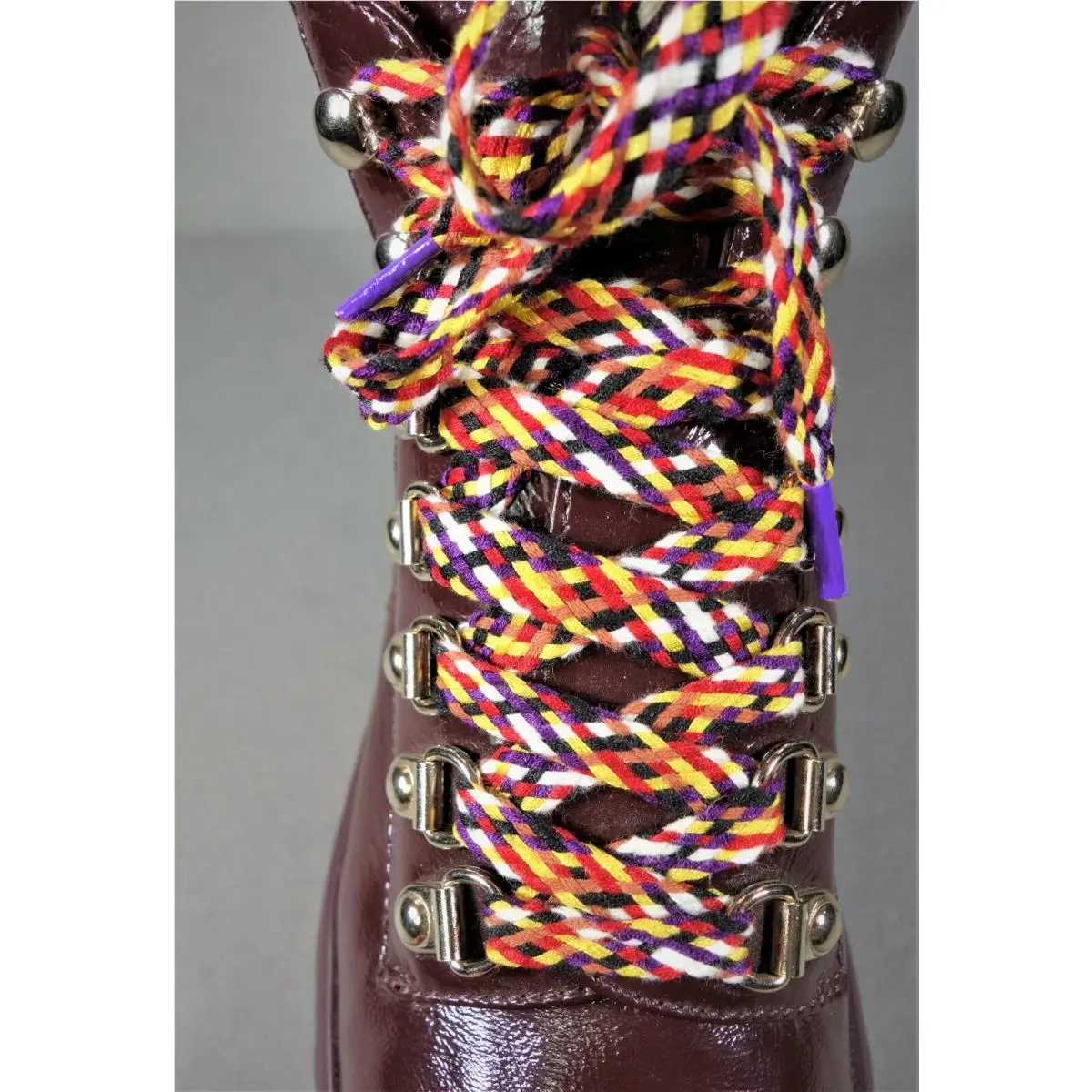 Chanel shoes - Biker/Moto Boots - Boots - Burgundy, s: Burgundy/Wine (UPC: 3572641989534) 5