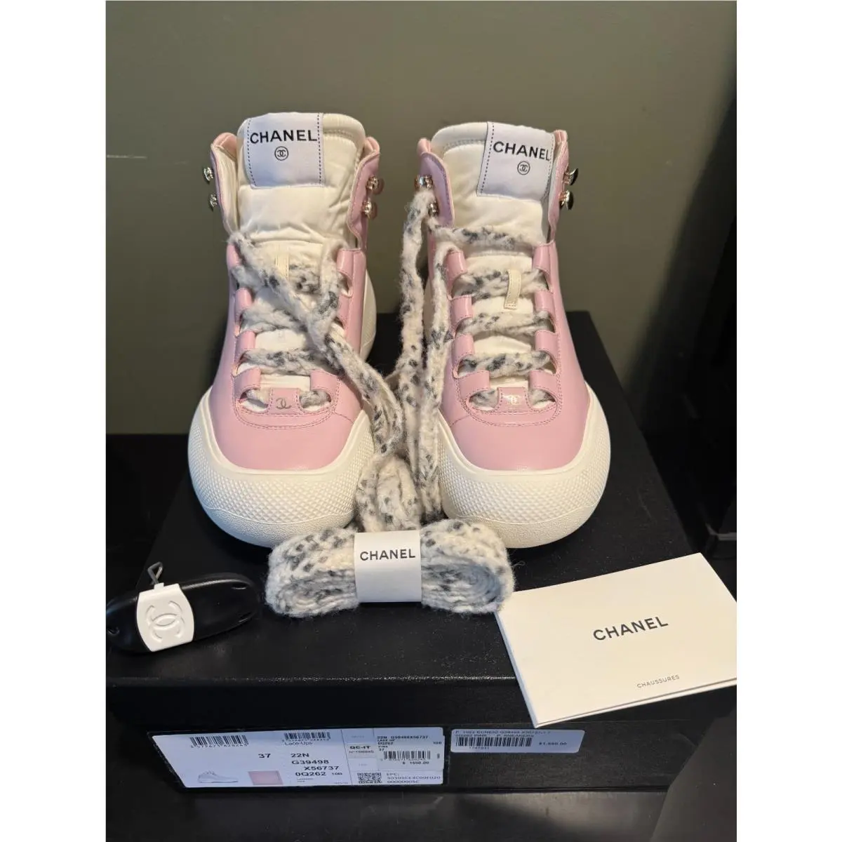 Chanel shoes - Chanel Sneaker - Sneaker - Pink 0