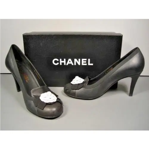 Chanel shoes - Chanel pumps - pumps - Gray (UPC: 3572630370992) 0