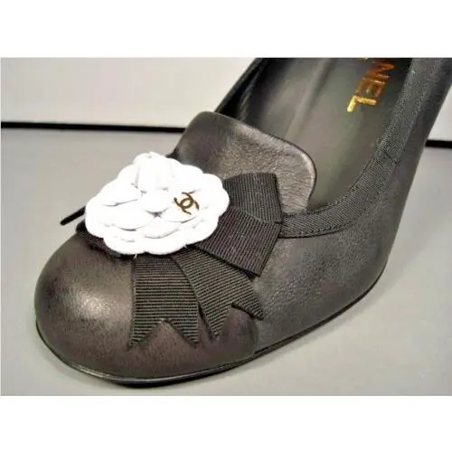 Chanel shoes - Chanel pumps - pumps - Gray (UPC: 3572630370992) 6