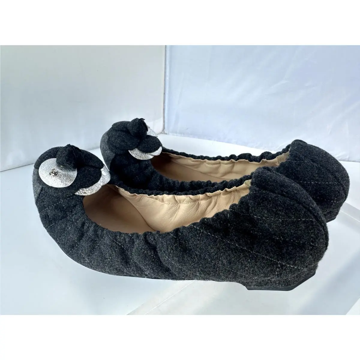 Chanel shoes - flats - flats - Gray (UPC: 3572627935241) 17