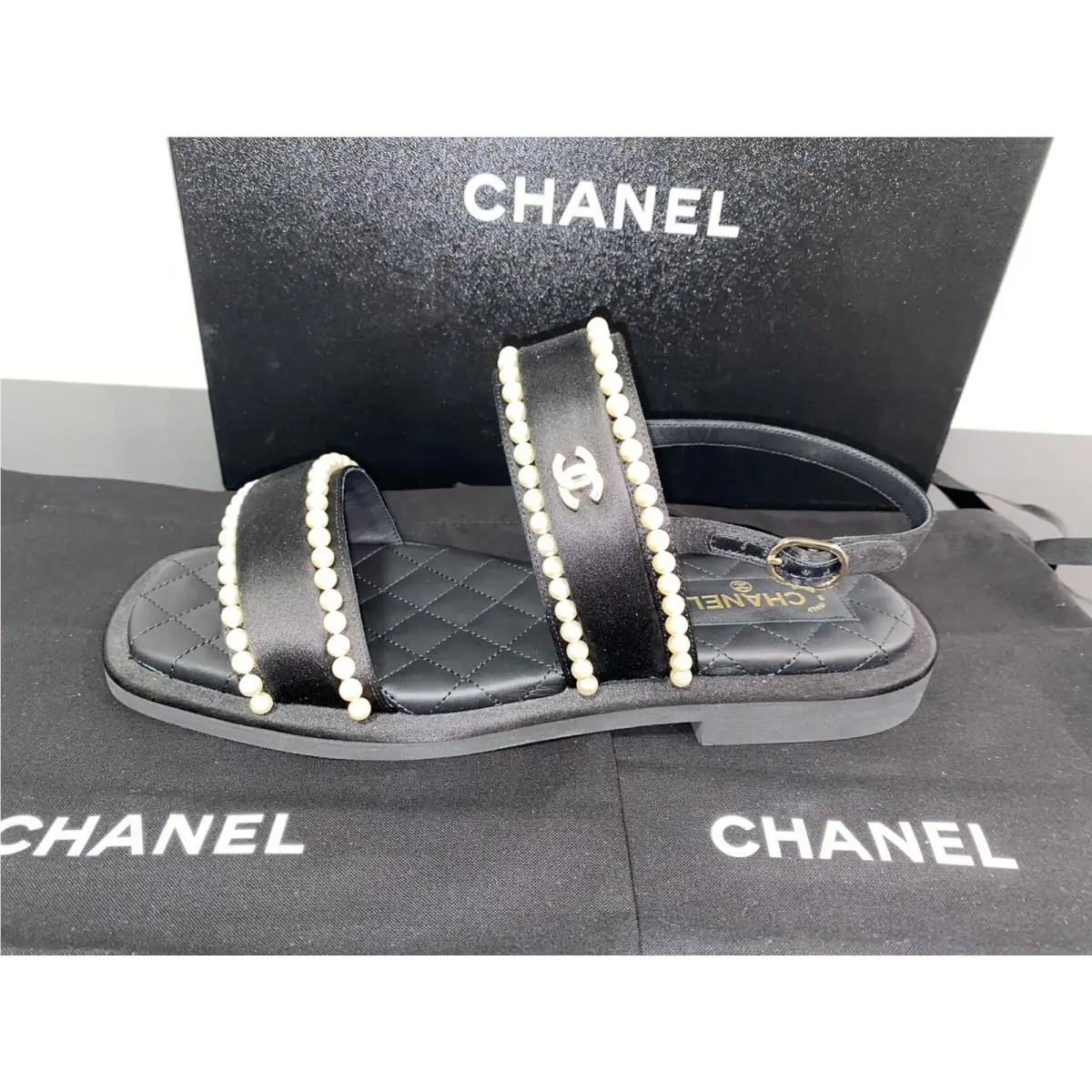 Chanel shoes - Chanel Sandal - Sandal - G38423 X56426 94305 - Black 0