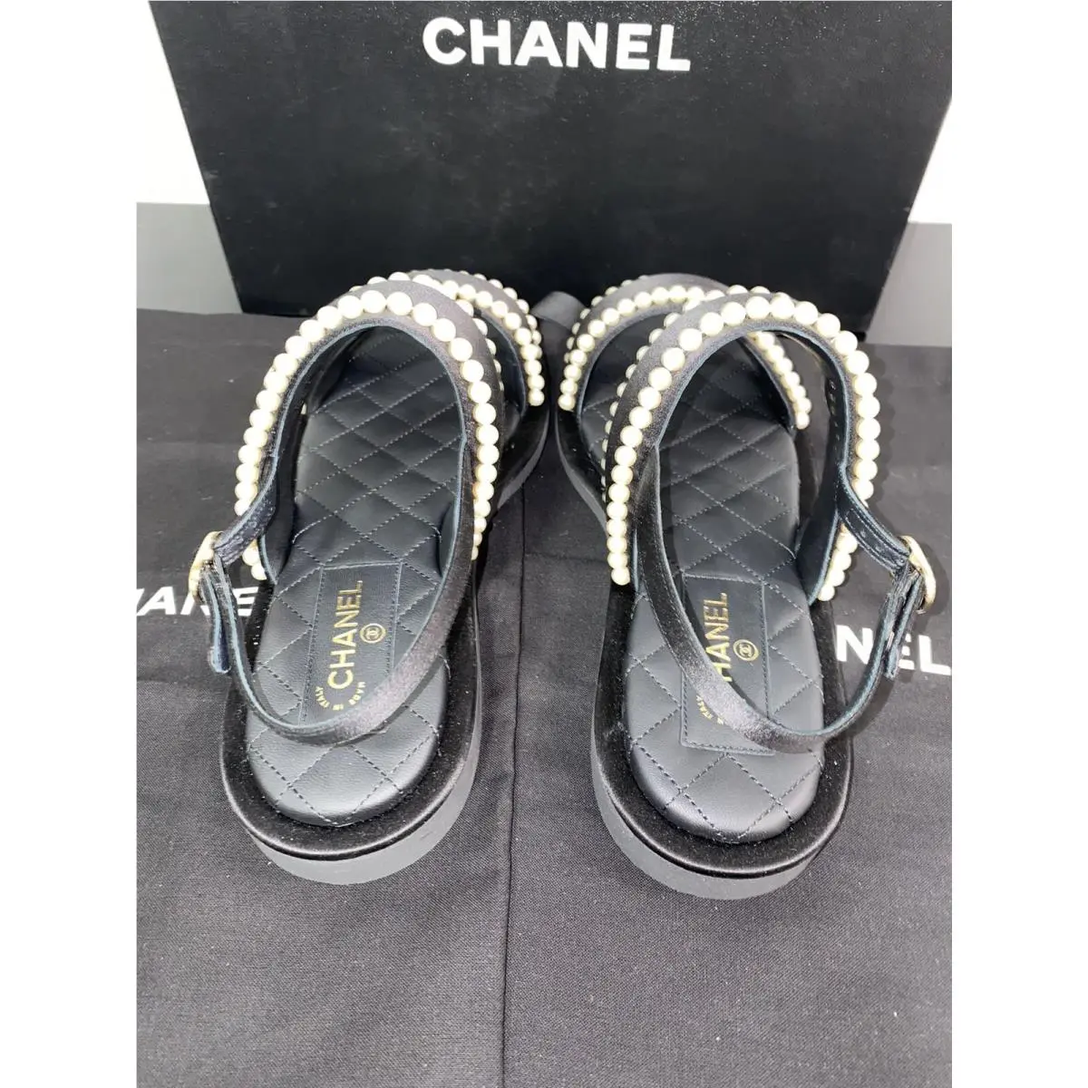 Chanel shoes - Chanel Sandal - Sandal - G38423 X56426 94305 - Black 1