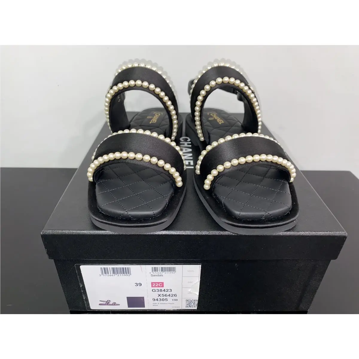 Chanel shoes - Chanel Sandal - Sandal - G38423 X56426 94305 - Black 3