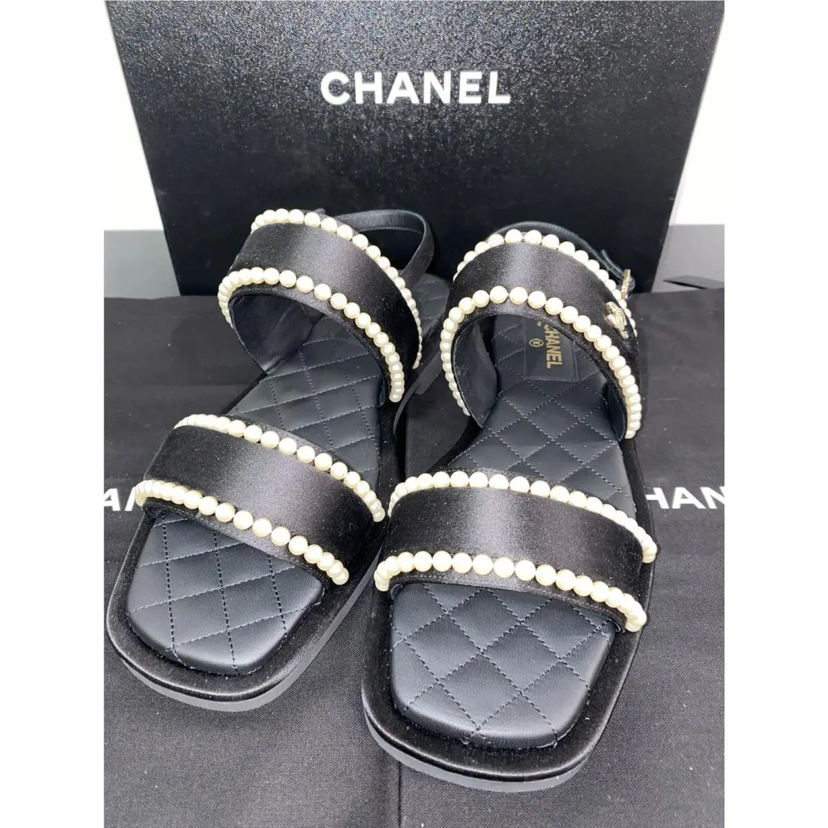 Chanel shoes - Chanel Sandal - Sandal - G38423 X56426 94305 - Black 5