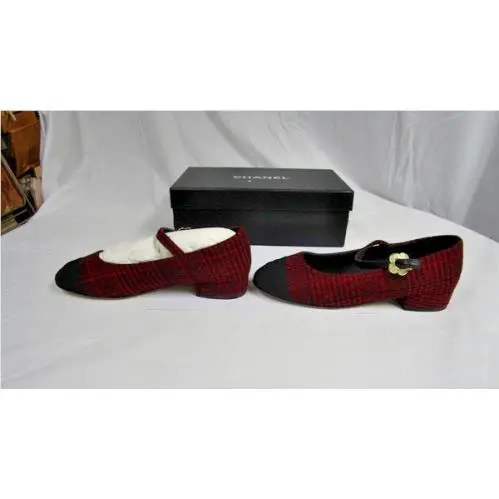 Chanel shoes - Red and Black 1