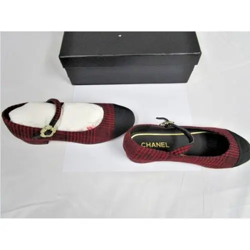Chanel shoes - Red and Black 3
