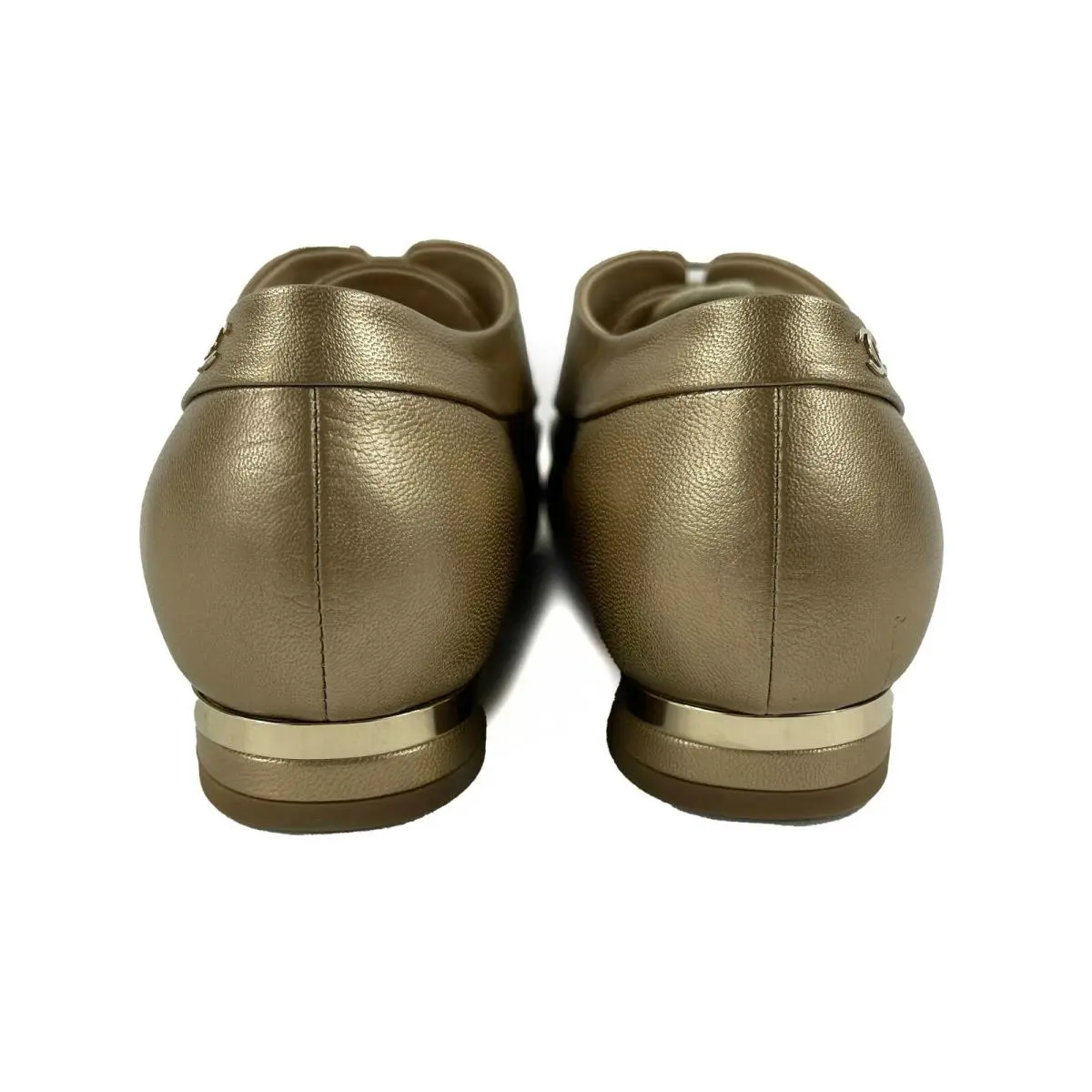 Chanel shoes - Gold 1