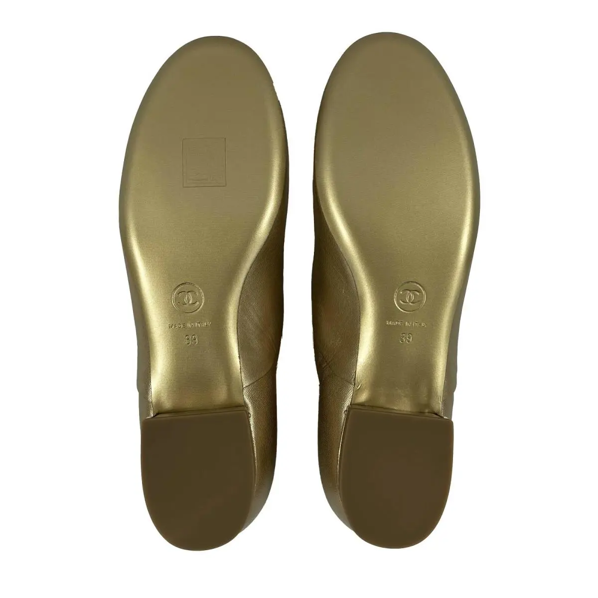 Chanel shoes - Gold 3