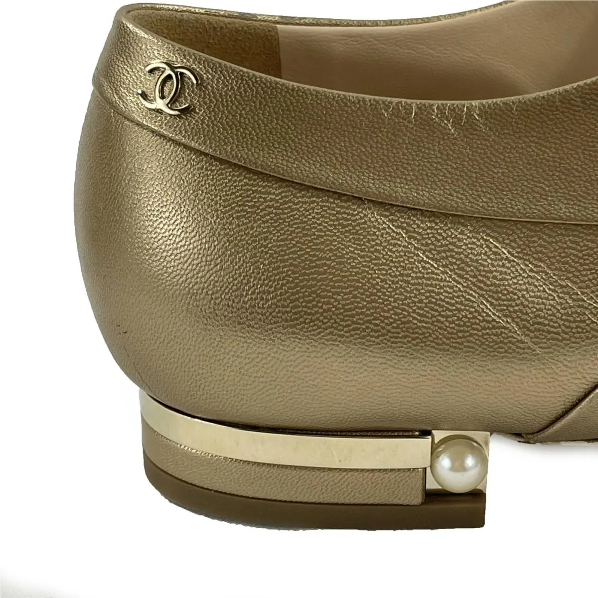 Chanel shoes - Gold 4
