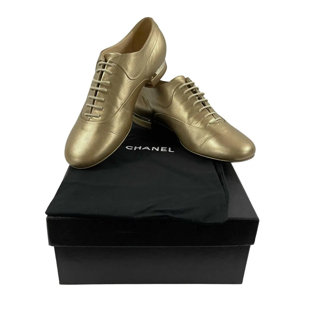 Chanel shoes - Gold 6