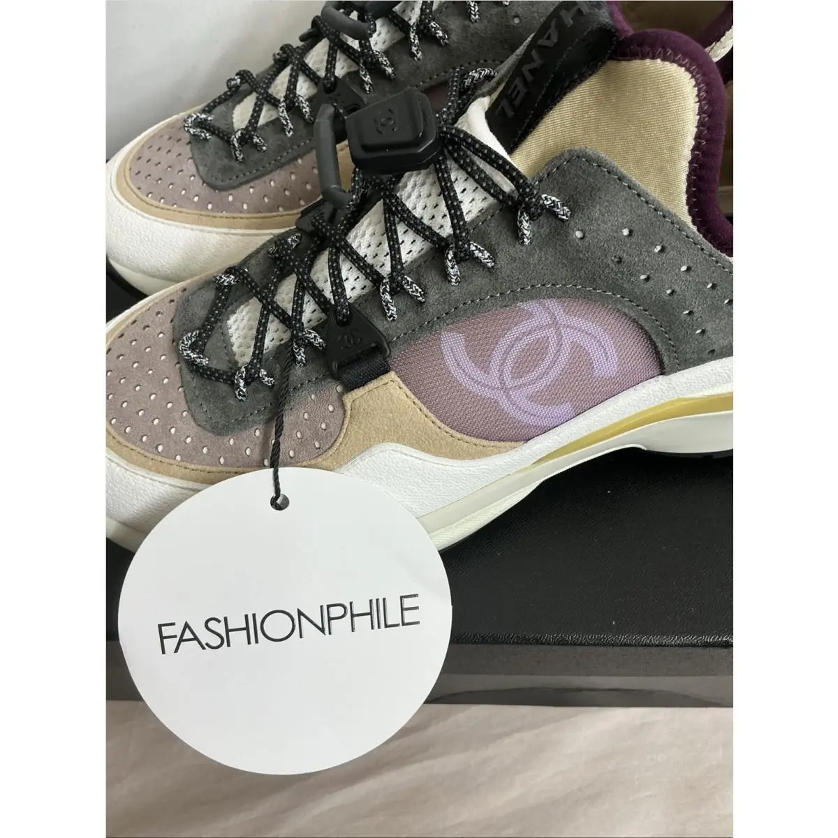 Chanel shoes - Chanel Sneaker - Sneaker - K4944 - Multicolor (UPC: 3572671624474) 5