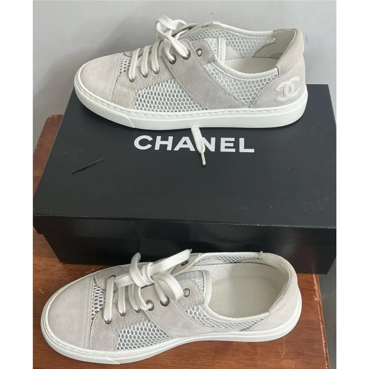 Chanel shoes - Chanel Sneaker - Sneaker - White 10
