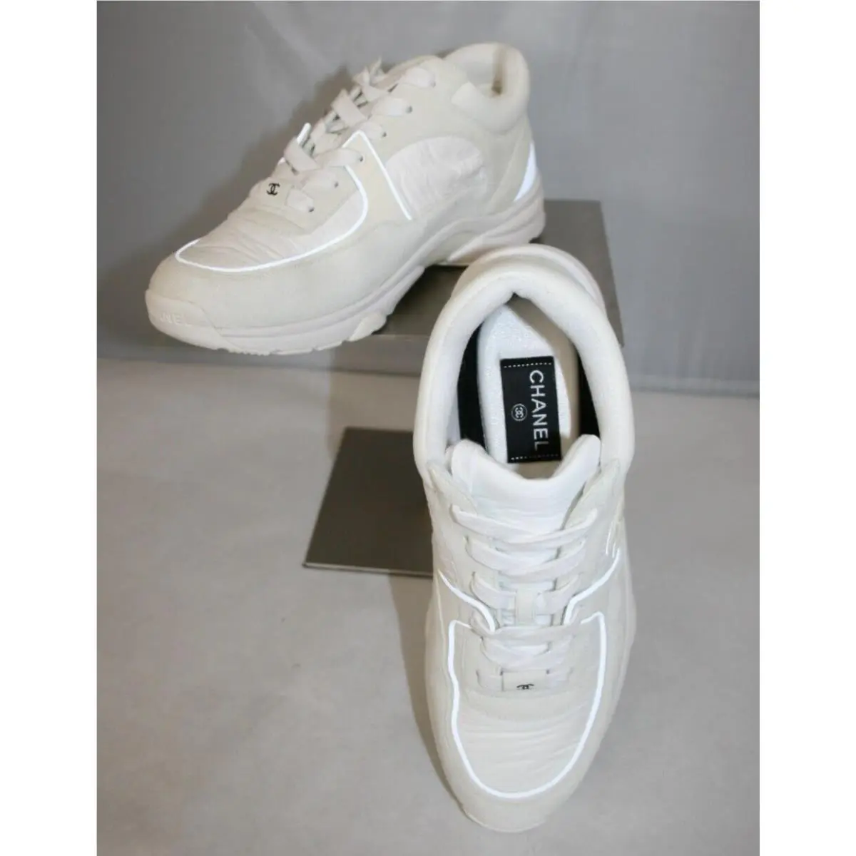 Chanel shoes - Chanel Sneaker - Sneaker - G34360 - White 13
