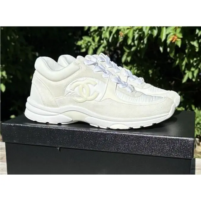 Chanel shoes - Chanel Sneaker - Sneaker - G34360 - White 4