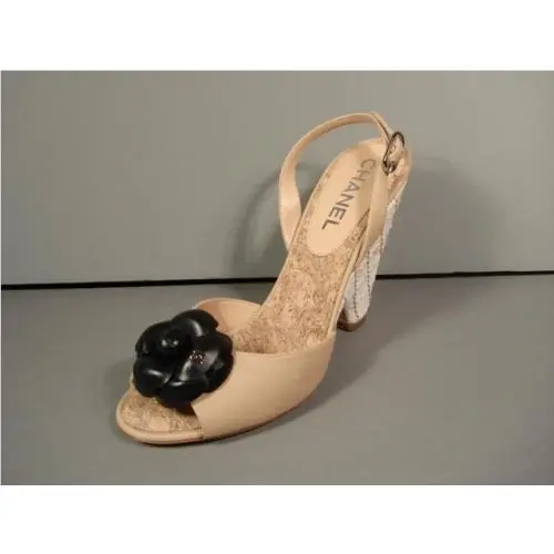 Chanel shoes - CHANEL Camellia - Camellia - Beige (UPC: 3572631145100) 3