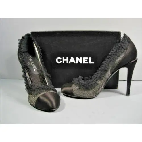 Chanel shoes - Cap Toe Pump - Cap Toe Pump - Blacks (UPC: 3572633965171) 0