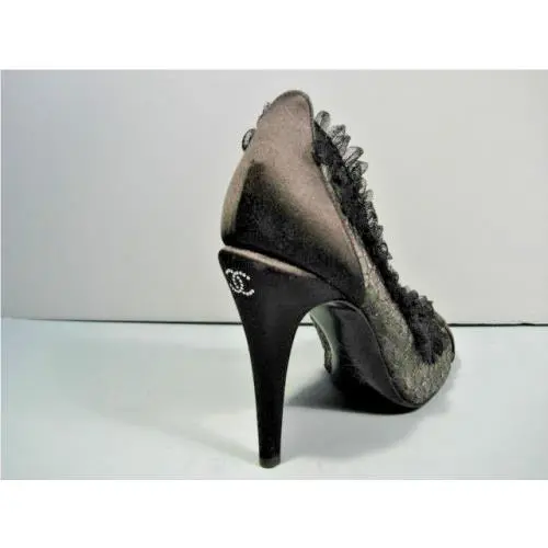 Chanel shoes - Cap Toe Pump - Cap Toe Pump - Blacks (UPC: 3572633965171) 4