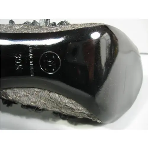 Chanel shoes - Cap Toe Pump - Cap Toe Pump - Blacks (UPC: 3572633965171) 6