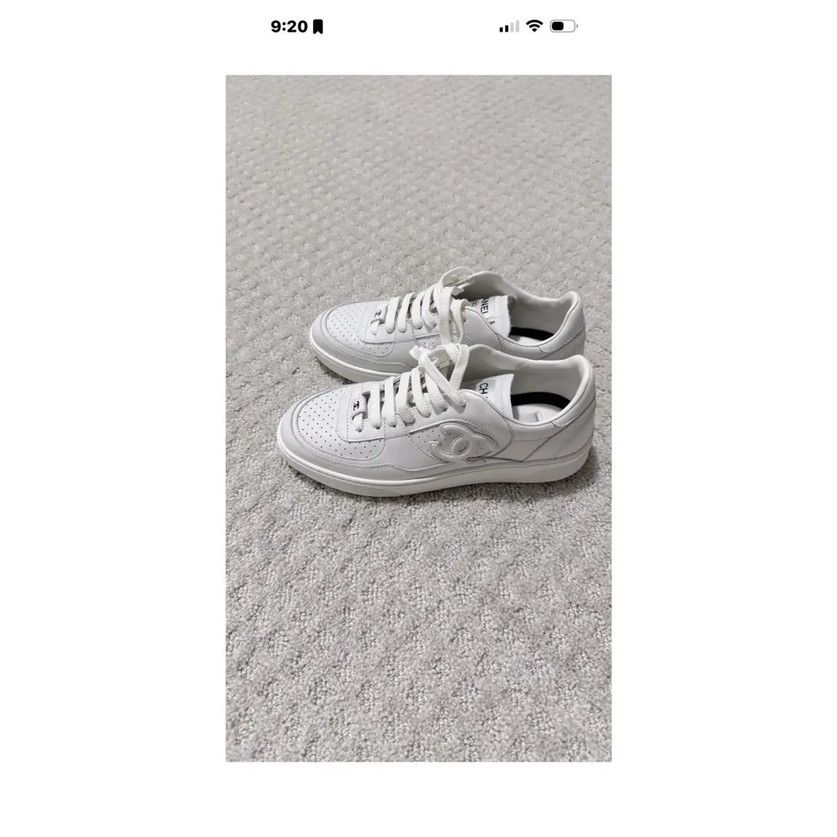 Chanel shoes - Chanel Sneaker - Sneaker - G33743-Y52849-K0730 - White, Manufacturer: White/Silver/Pink 3