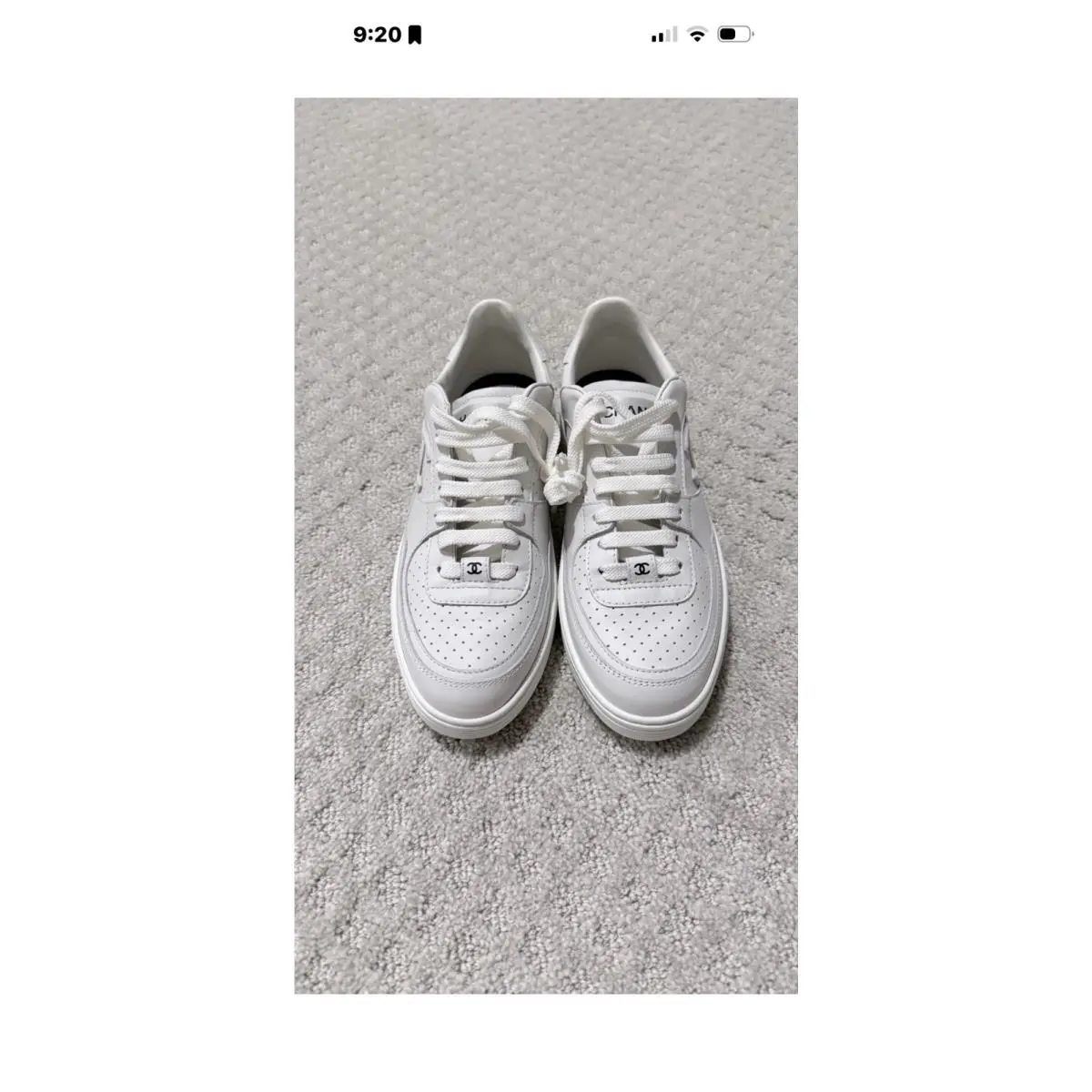 Chanel shoes - Chanel Sneaker - Sneaker - G33743-Y52849-K0730 - White, Manufacturer: White/Silver/Pink 4