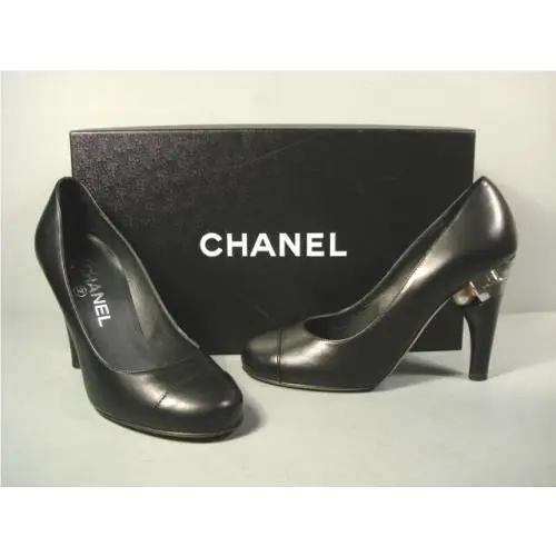 Chanel shoes - Chanel pumps - pumps - Black (UPC: 452537261094) 0