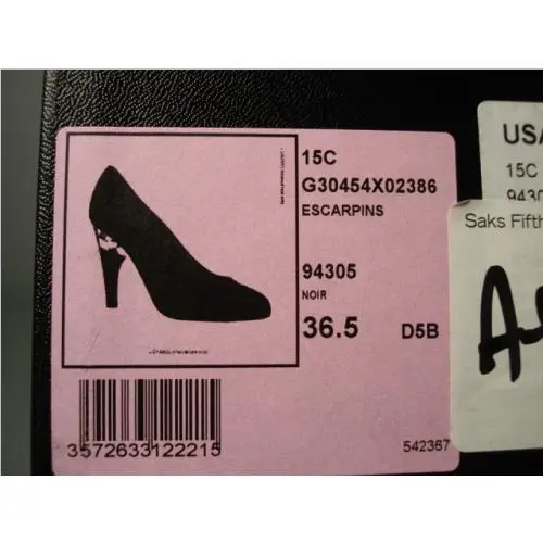 Chanel shoes - Chanel pumps - pumps - Black (UPC: 452537261094) 9
