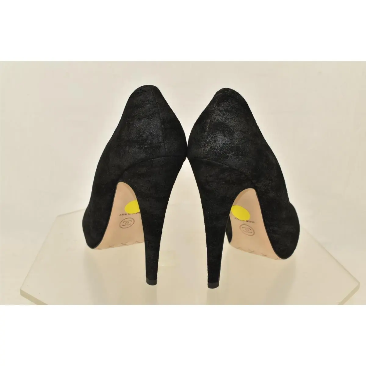 Chanel shoes - CHANEL G28778 SHIMMER - SHIMMER - Black (UPC: 3572628965681) 3