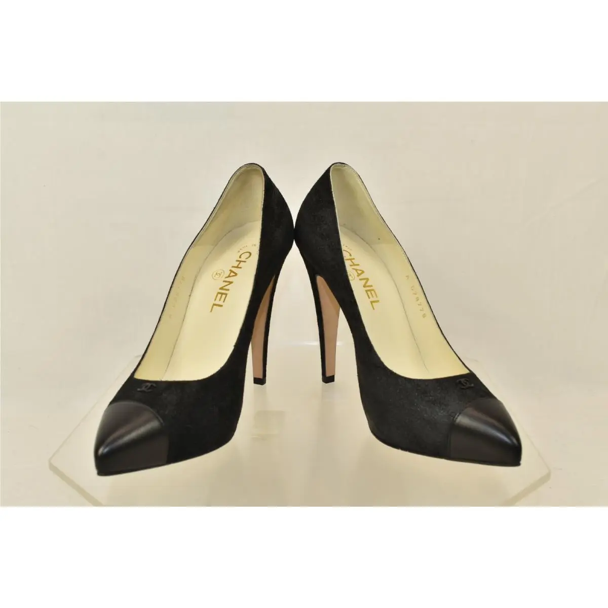 Chanel shoes - CHANEL G28778 SHIMMER - SHIMMER - Black (UPC: 3572628965681) 5