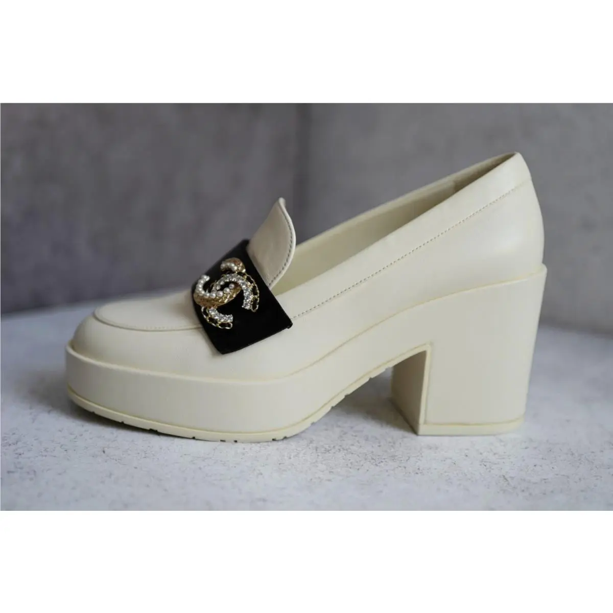 Chanel shoes - 23C - G36646X0100094305 - Ivory 3