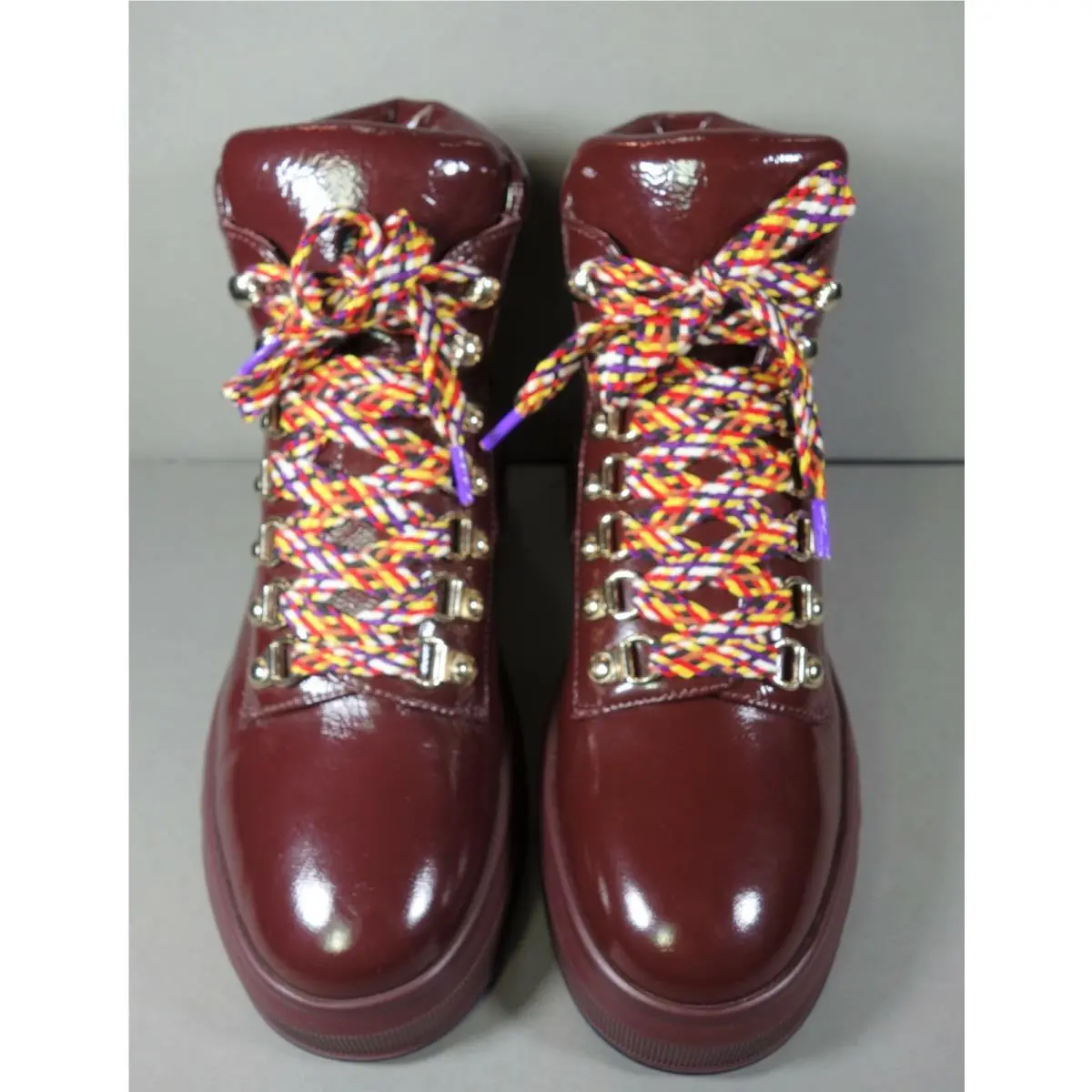 Chanel shoes - Ankle Boot - Ankle Boot - Burgundy, s: Burgundy/Wine (UPC: 3572641989459) 0