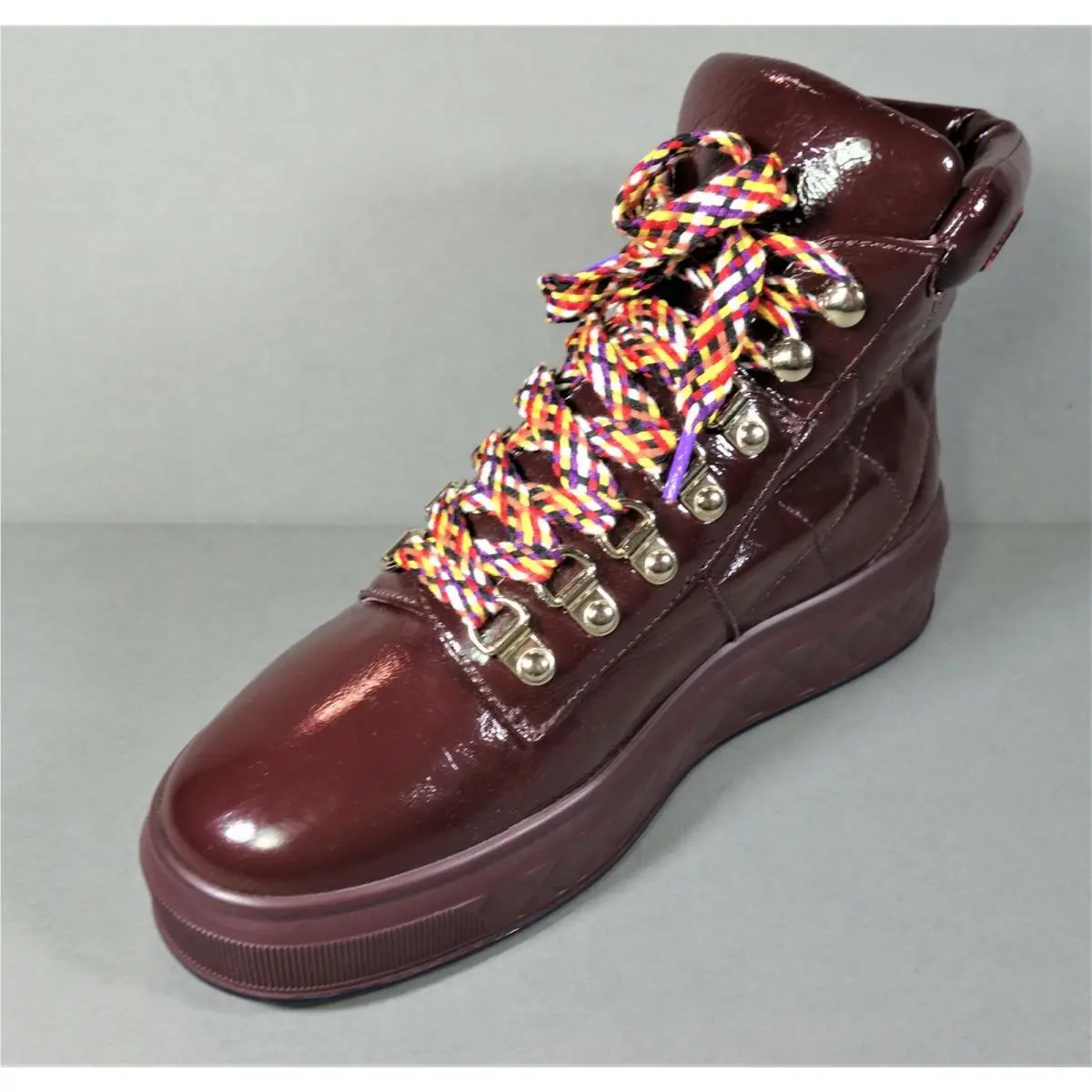 Chanel shoes - Ankle Boot - Ankle Boot - Burgundy, s: Burgundy/Wine (UPC: 3572641989459) 2