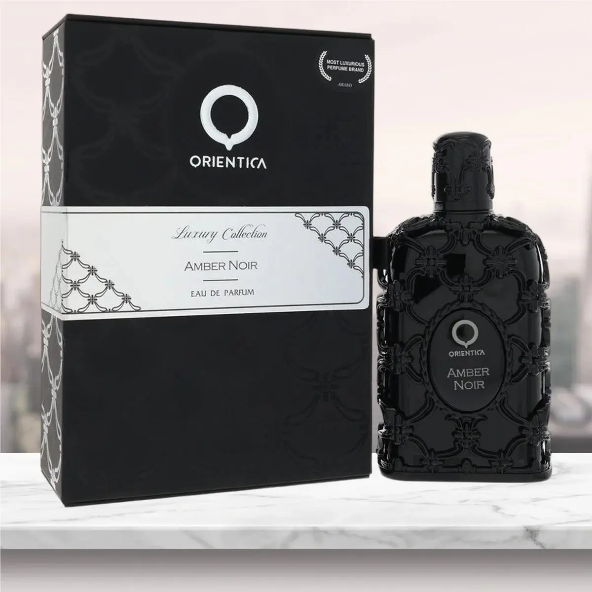 ica Amber Noir Eau De Parfum Spray Unisex By ica - 2.7 oz by Orient