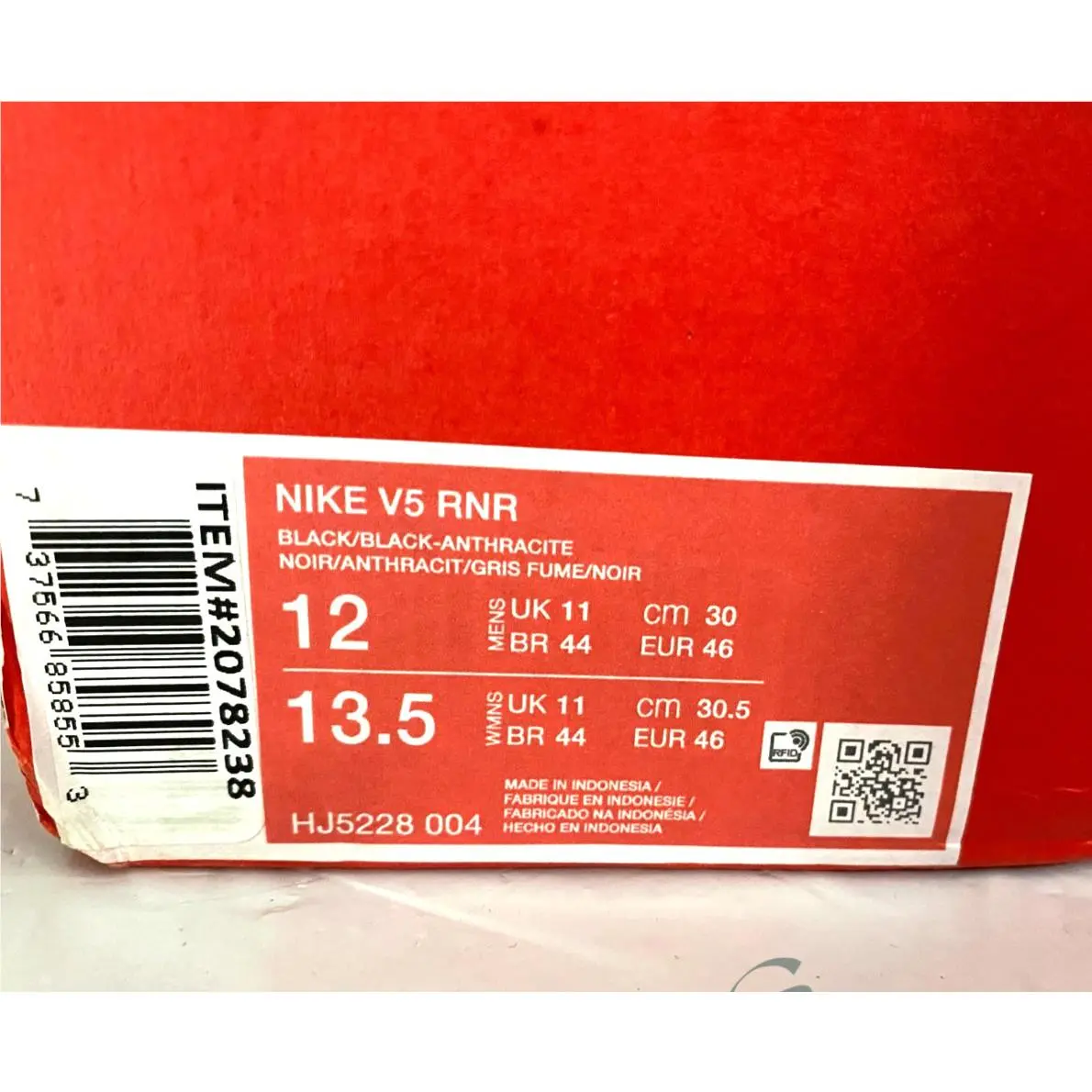 Nike shoes - Nike V5 RNR - RNR - HJ5228-004 - Black 16