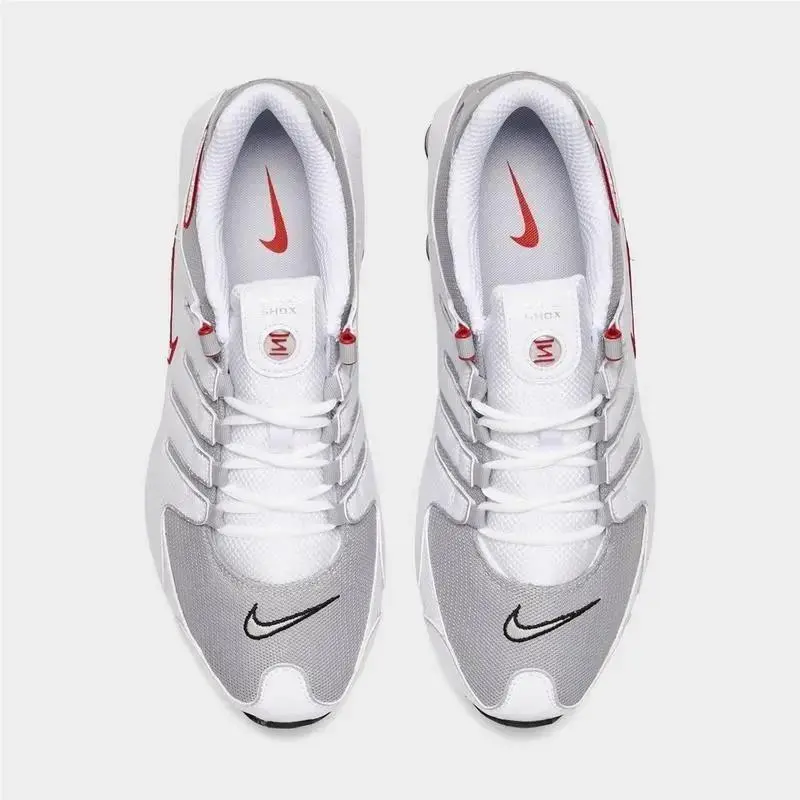 Nike shoes - White/Sport Red/Cool Grey 3