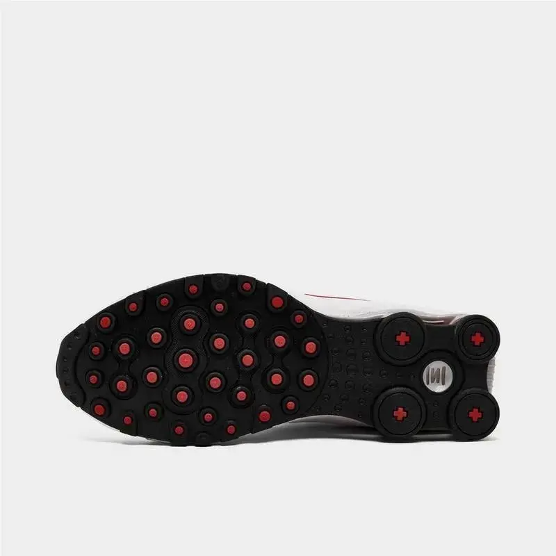 Nike shoes - White/Sport Red/Cool Grey 10