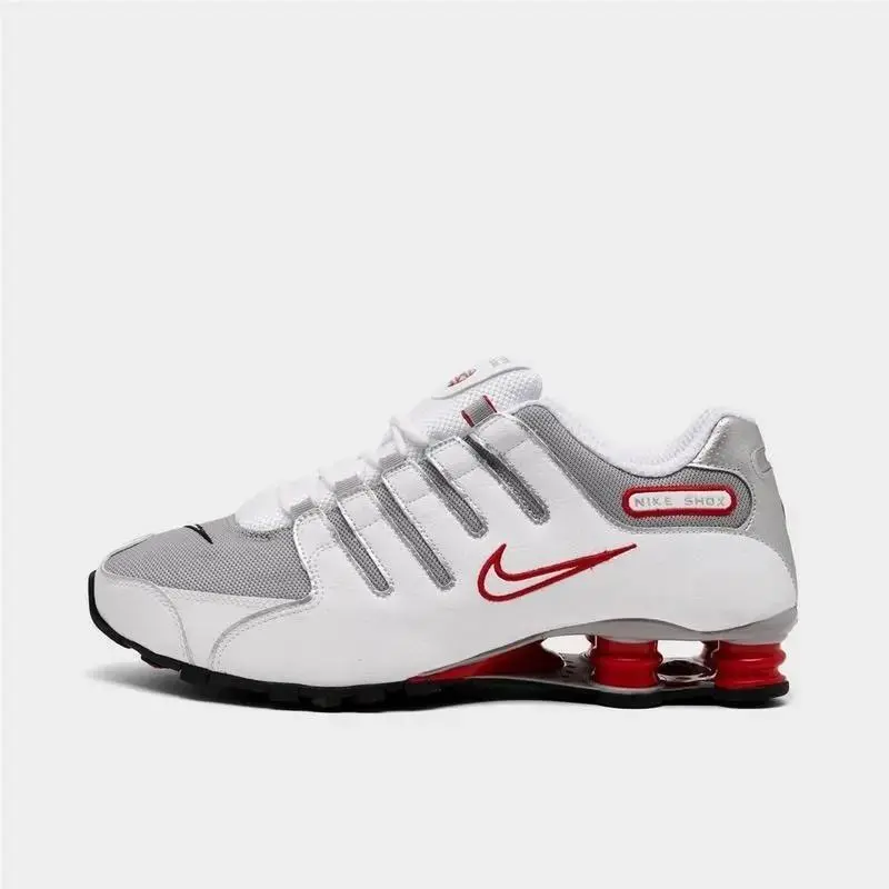 Nike shoes - White/Sport Red/Cool Grey 5