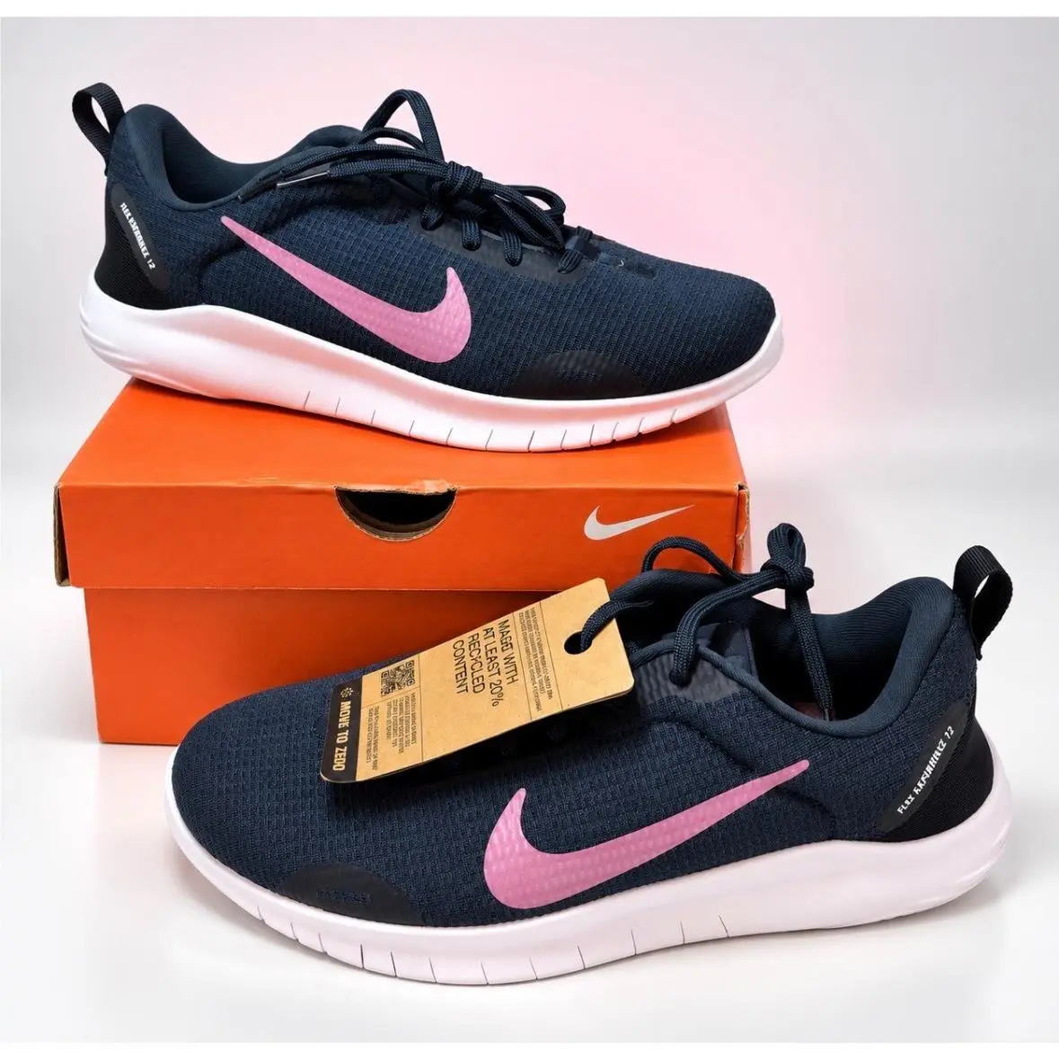 Nike shoes - Nike Flex Experience - Flex Experience - Navy Blue/Pink 5