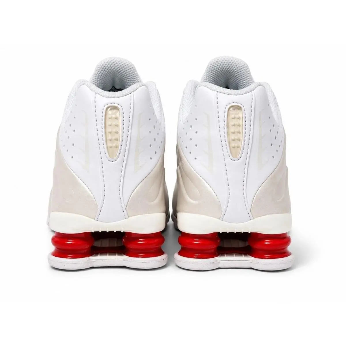 Nike shoes - Nike Shox R4 - Shox - White/White/Phantom 15