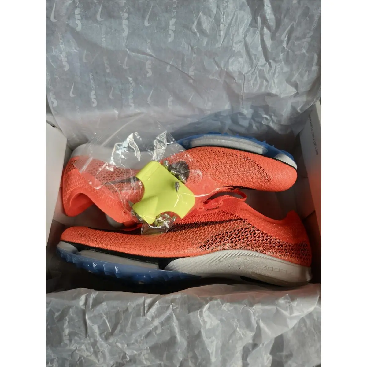 Nike shoes - Nike Air Zoom Victory - Air Zoom Victory - CD4385-800 - Bright Mango / Blackened Blue 15