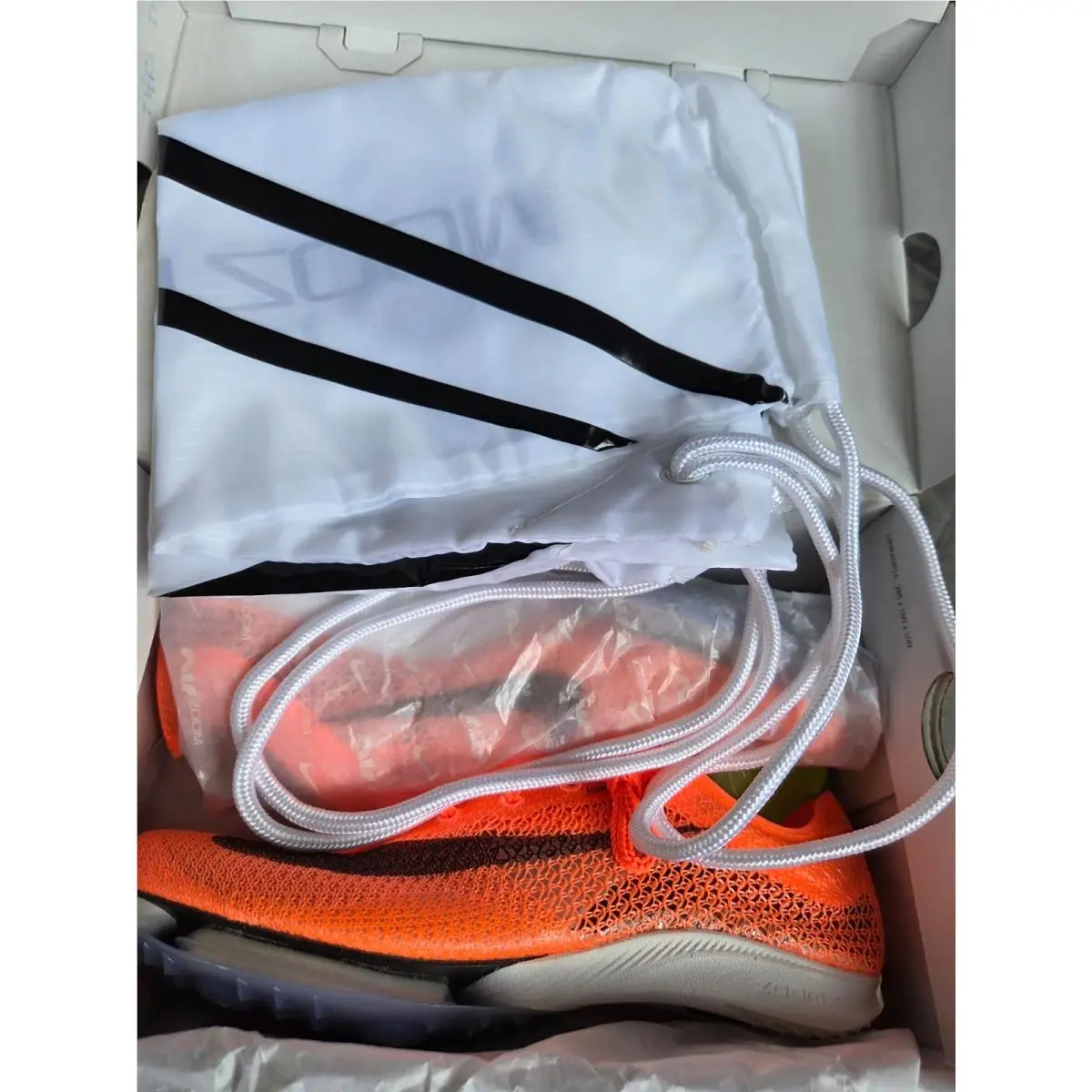 Nike shoes - Nike Air Zoom Victory - Air Zoom Victory - CD4385-800 - Bright Mango / Blackened Blue 30