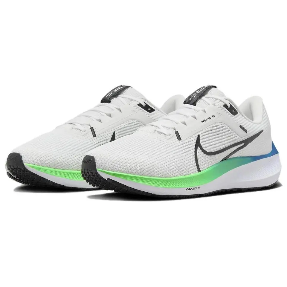 Nike shoes - Nike Air Zoom Pegasus 40 - DV3853-006 - PLATINUM TINT BLACK WHITE 1