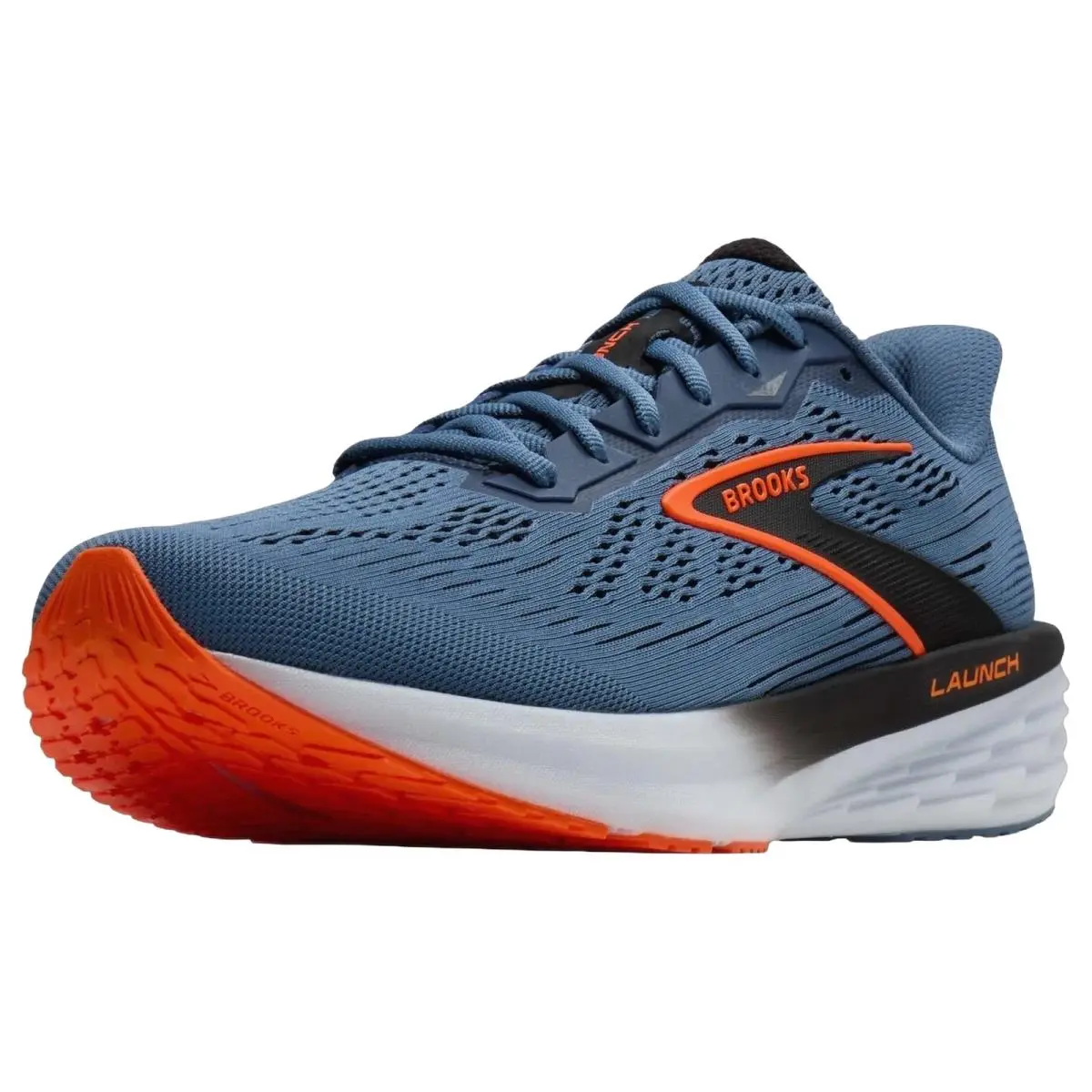 Brooks shoes - Brooks Launch 12 - Launch - 1104811D433 - Moonlight/Black/Orange 13